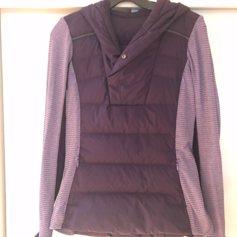 Lululemon Down Pullover Jacket Sz 4 - image 1